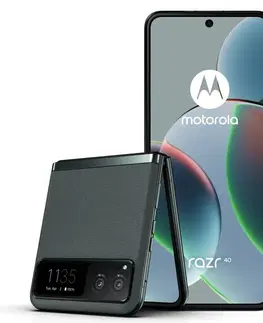 Mobilné telefóny Motorola Razr 40, 8/256GB, Sage Green