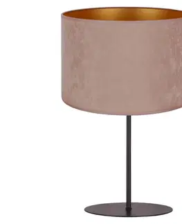 Lampy   - Stolná lampa ROLLER 1xE14/15W/230V béžová/zlatá 