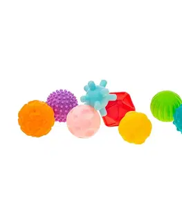 Hračky AKUKU - Sada senzorických hračiek 8ks balóniky