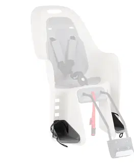 bicykle Opierka na nohy do detskej sedačky 100 svetlosivá