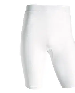 ragby Pánske spodné futbalové šortky Keepdry 500 biele