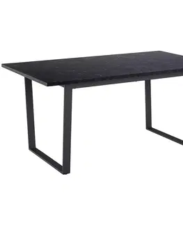 Jedálenské stoly Stôl Pogi čierny