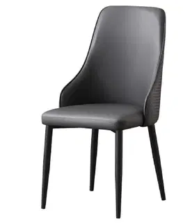 Čalúnené stoličky Stolička viper ldc-956 dark grey
