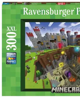 Hračky puzzle RAVENSBURGER - Minecraft 300 dielikov