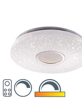 Stropne svietidla Moderné stropné svietidlo s hviezdnou oblohou vrátane LED diaľkového ovládania - Jona