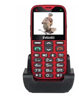 Mobilné telefóny EVOLVEO EasyPhone XG, červený