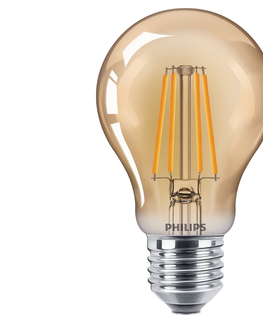 LED osvetlenie Philips LED Žiarovka VINTAGE Philips A60 E27/4W/230V 2500K 