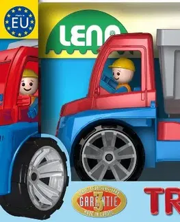 Hračky - dopravné stroje a traktory LENA - Truxx Sklápač v okrasnej krabici