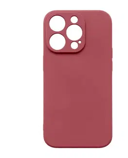 Puzdrá na mobilné telefóny Silikónový kryt MobilNET pre Apple iPhone 14 Pro Max, červený PGU-5366-IPH-14PMX