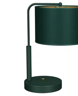 Lampy  Stolná lampa VERDE 1xE27/60W/230V zelená 