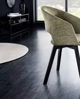 Stoličky - moderné LuxD 28287 Dizajnová stolička Colby zelená