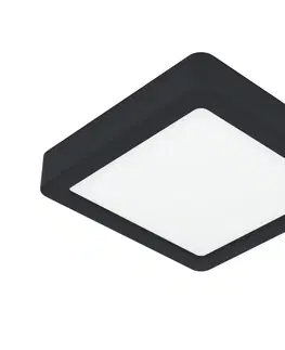 Svietidlá Eglo Eglo 900643 - LED Kúpeľňové stropné svietidlo FUEVA LED/11W/230V IP44 čierna 