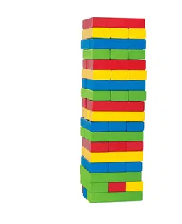 Drevené hračky Woody Tower Tony veža-farebná 