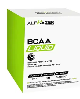Tekuté (Amino+BCAA) BCAA Liquid - Alphazer 20 x 25 ml. Orange