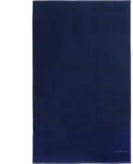 vodné športy Plážová osuška 145 × 85 cm tmavomodrá