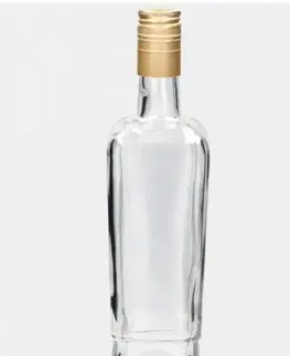 Shakery Kinekus Fľaša na alkohol 700ml na závit s uzáverom, sklenená