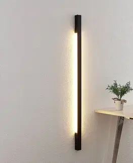 Nástenné svietidlá Arcchio Arcchio Ivano nástenné LED 130 cm, čierna
