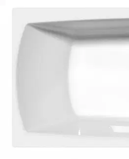 Vane POLYSAN - LILY obdĺžniková vaňa 170x70x39cm, biela 72230