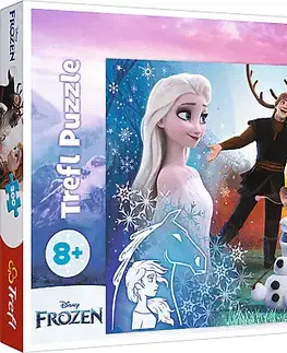 Hračky puzzle TREFL - Puzzle 300 - Magický čas /  Disney Frozen 2