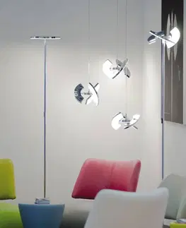 Závesné svietidlá Oligo OLIGO Trinity závesné LED, 3 pohyblivé segmenty