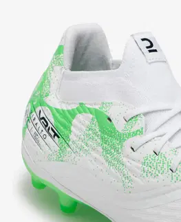 pánske tenisky Futbalové kopačky VIRALTO III 3D AIRMESH FG bielo-zelené