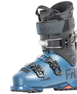 lyžiarky Pánske lyžiarky SKB SKI FR900 LT flex100 na freeride a skialpinizmus modré