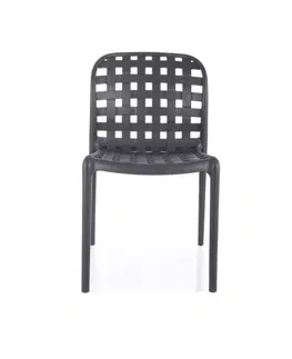 Záhradný nábytok Signal Záhradná stolička STRIP | sivá