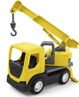 Hračky - dopravné stroje a traktory WADER -  Tech Truck žeriav v kartóne