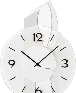Hodiny Dizajnové nástenné hodiny 9670 AMS 47cm