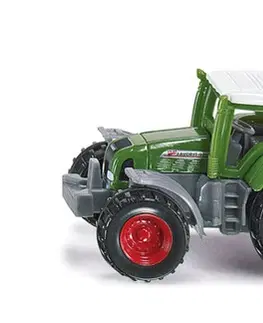 Hračky - dopravné stroje a traktory SIKU - Blister - traktor Fendt s prívesom Krampe