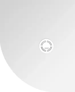 Vane POLYSAN - FLEXIA sprchová vanička z liateho mramoru štvrťkruh, s možnosťou úpravy rozmeru, 120x90cm, R550, pravá 91391
