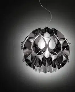 Závesné svietidlá Slamp Slamp Flora M dizajnérska závesná lampa, cín