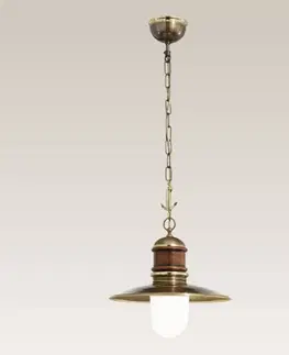 Závesné svietidlá Cremasco Jedno-plameňová závesná lampa Faro 31 cm
