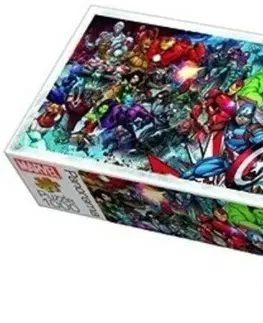Hračky puzzle TREFL - Puzle 1000 Panorama Marvel Universe