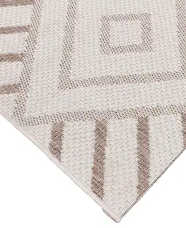 Koberce Lineo Geometrický koberec z vlny a atramentu 200x290cm