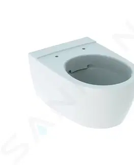Záchody GEBERIT - iCon Závesné WC, Rimfree, 350x530 mm, s KeraTect, biela 204060600