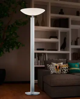 Stojacie lampy BANKAMP BANKAMP Pure F LED stojacia lampa, nikel