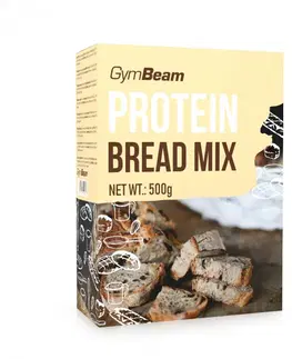 Zmesi na prípravu jedál GymBeam Proteínový chlieb Protein Bread Mix 5 x 500 g prírodná chuť