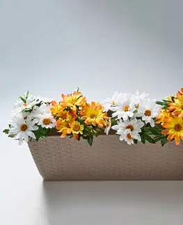 Drobné dekorácie a doplnky 3 kytice do hrantíka "Letné kvety"