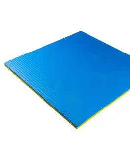 Podložky na cvičenie Puzzle tatami podložka inSPORTline Malmeida 100x100x4 cm modro-žltá