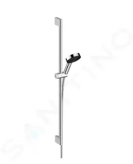 Kúpeľňa HANSGROHE - Pulsify Select Set sprchovej hlavice, 3 prúdy, EcoSmart, tyče 959 mm a hadice, chróm 24171000