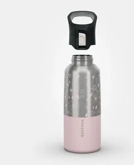 batohy Turistická termoska MH500 z nehrdzavejúcej ocele 0,5 l ružová