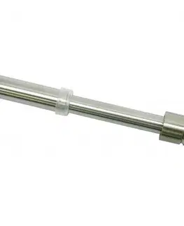 Závesy Vitrážna tyčka 10 mm Valec ušľachtilá oceľ, 40 - 65 cm