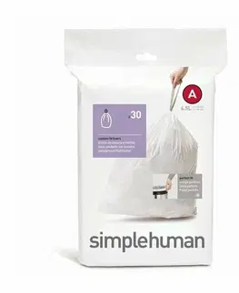Odpadkové koše Simplehuman Vrecká do odpadkového koša A 4,5 l, 30 ks