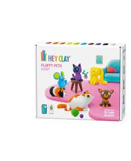 Kreatívne a výtvarné hračky TM TOYS - HEY CLAY Roztomilí miláčíkovia