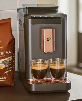 Coffee Makers & Espresso Machines Plnoautomatický kávovar Tchibo »Esperto2 Caffè«, Dark Copper