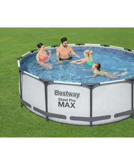Bazény Bestway Nadzemný bazén Steel Pro MAX, 366 x 100 cm