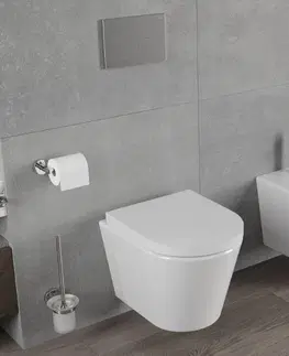 Kúpeľňa MEXEN/S - WC predstenová inštalačná sada Fenix Slim s misou WC Rico + sedátko softclose, biela 61030478000