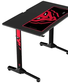 Moderné kancelárske stoly Hrací stôl Diablo 100 X-Mate čierna