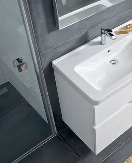 Kúpeľňa PRIM - předstěnový instalační systém s chromovým tlačítkem 20/0041 + WC JIKA PURE + SEDADLO duraplast PRIM_20/0026 41 PU1